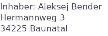 Kontaktdaten